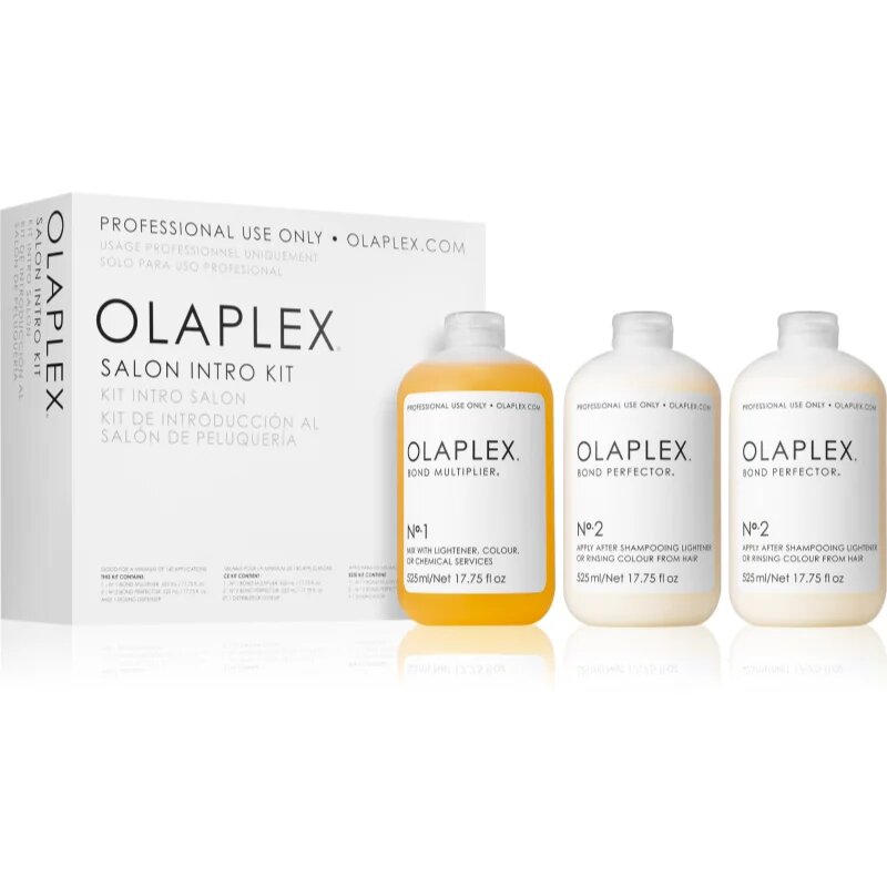 Olaplex Salon Intro Kit Salon Into Kit set za kemično obdelane lase 3x525 ml