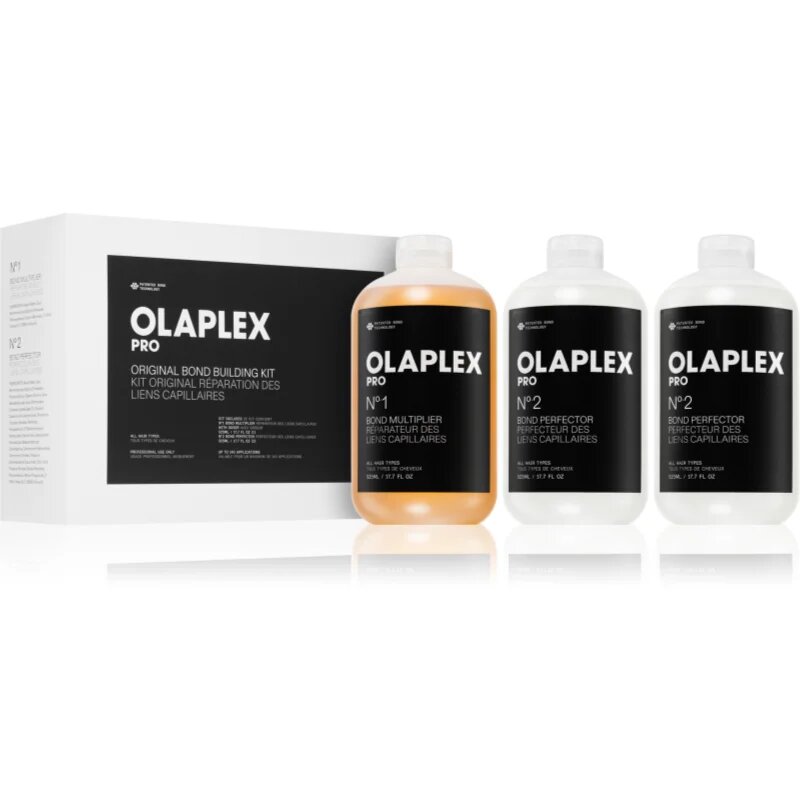 Olaplex Set Bond Building Kit lasni tretma za kemično obdelane lase 3 kos