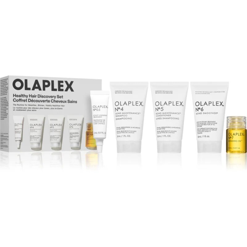 Olaplex Set darilni set za poškodovane in krhke lase mini embalaža