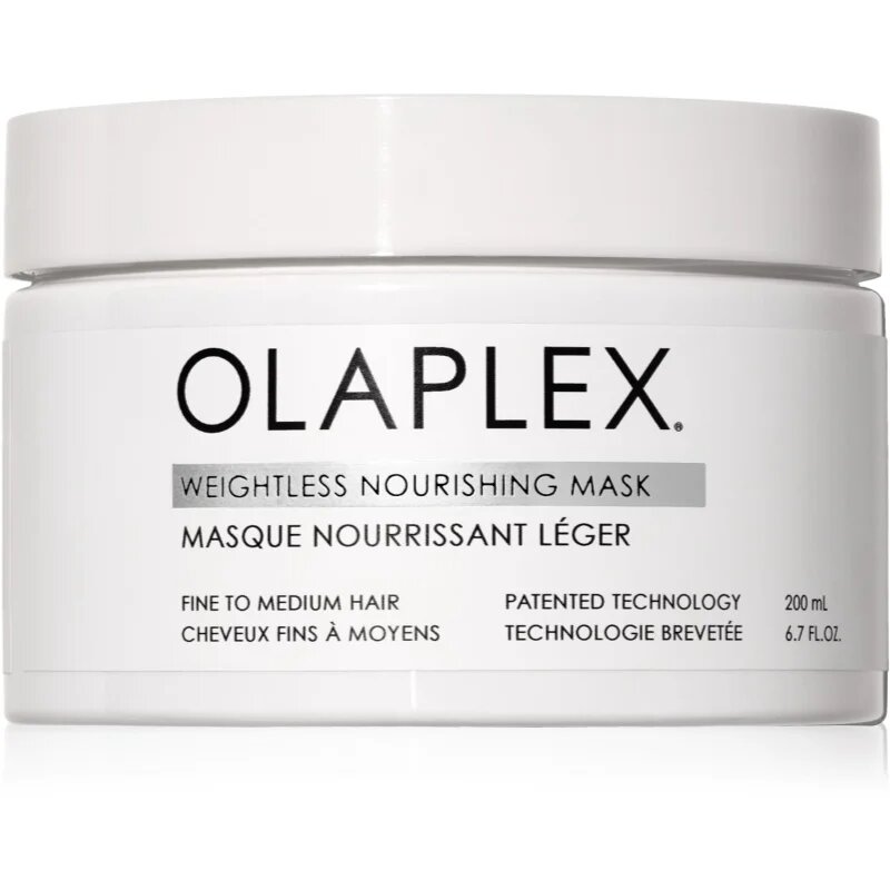 Olaplex Weightless Nourishing Mask maska za lase za tanke do normalne lase 200 ml