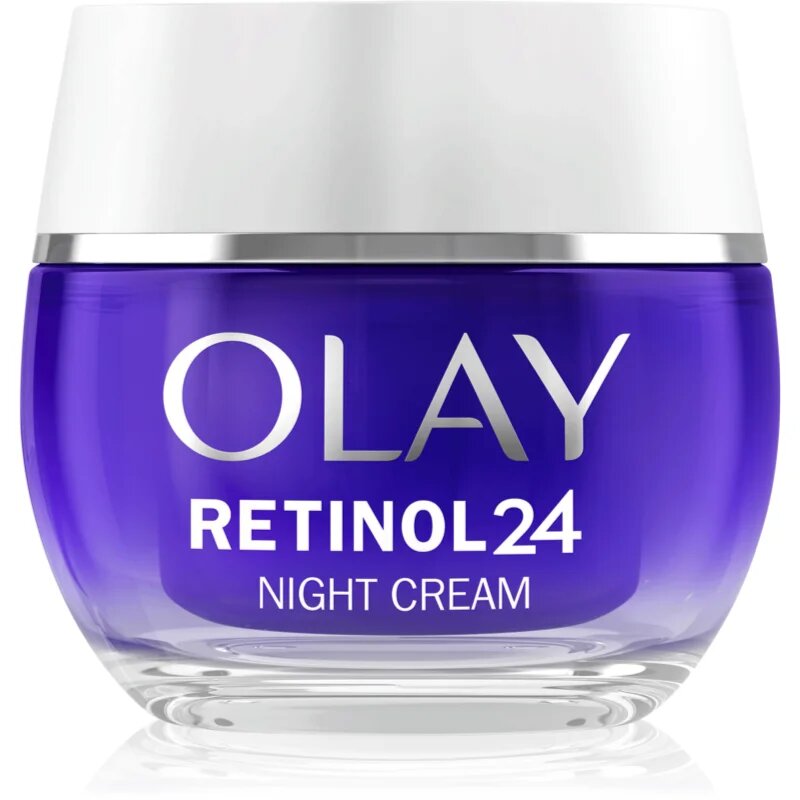 Olay Retinol 24 Night Cream vlažilna in obnovitvena nočna krema z vitaminom E 50 ml