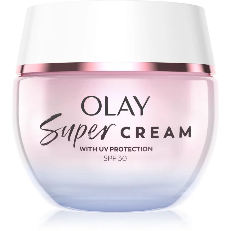 Olay Super Cream SPF 30 lahka vlažilna krema za obraz SPF 30 50 ml