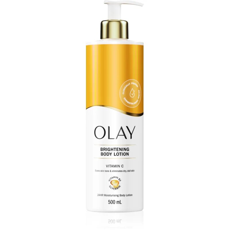 Olay Vitamin C Brightening Body Lotion vlažilni losjon za telo z revitalizacijskim učinkom 500 ml