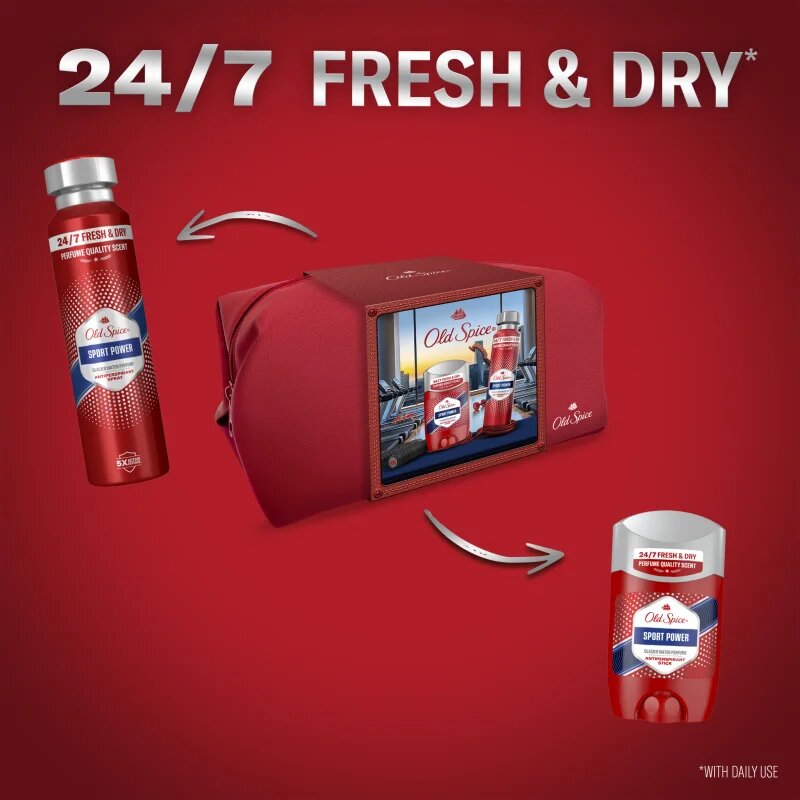 Old Spice Antiperspirant Gift Set darilni set za moške