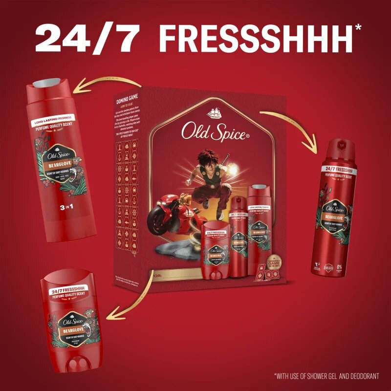 Old Spice Bearglove Anime darilni set