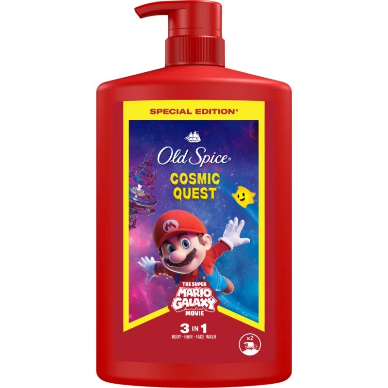 Old Spice Bearglove gel za prhanje za telo in lase 1000 ml