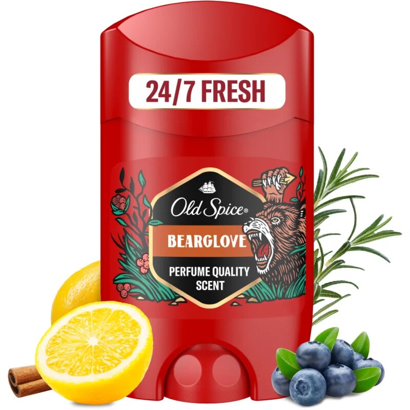Old Spice Bearglove trdi deodorant za moške 65 ml