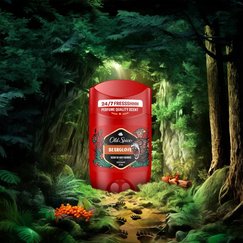 Old Spice Bearglove trdi deodorant za moške 65 ml