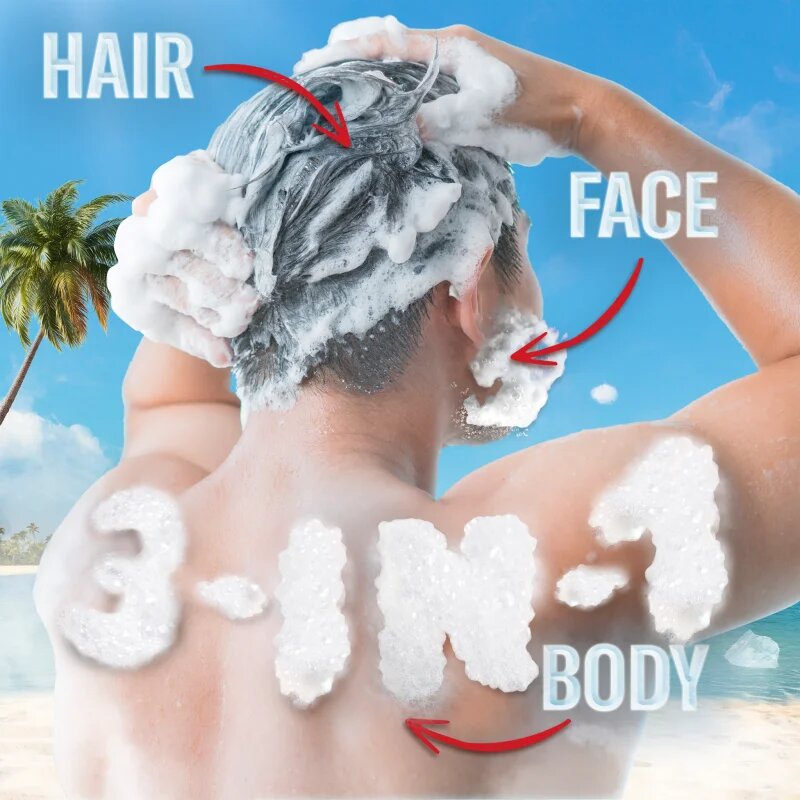 Old Spice C gel za prhanje 3v1 za moške 400 ml