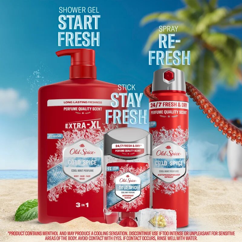 Old Spice C set za telo za moške