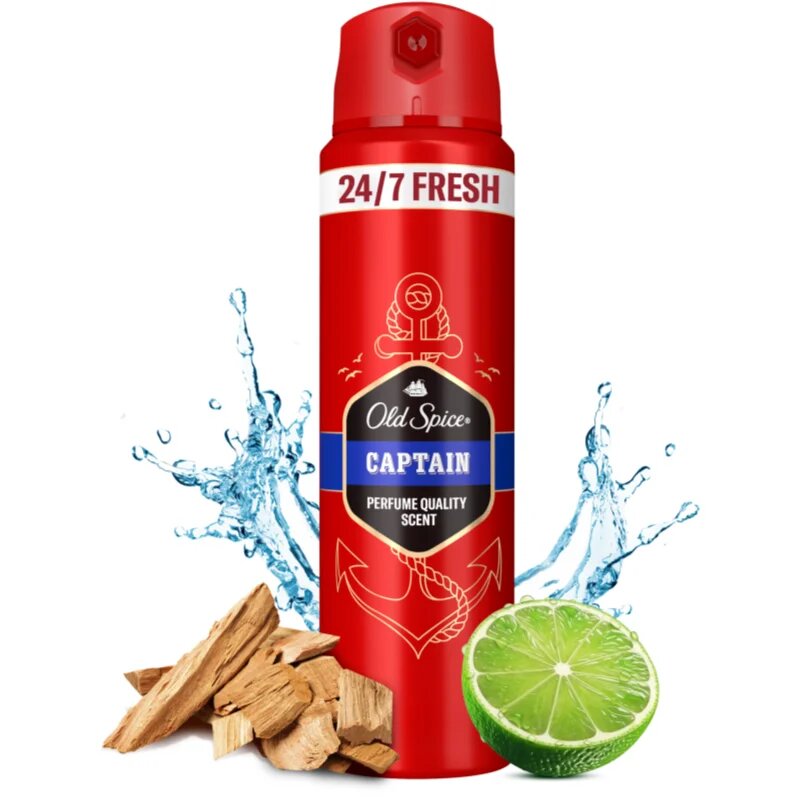 Old Spice Captain deodorant v pršilu 150 ml