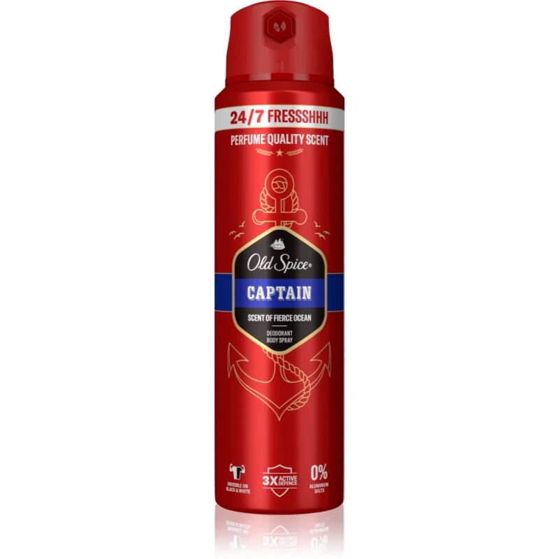 Old Spice Captain deodorant v pršilu 200 ml