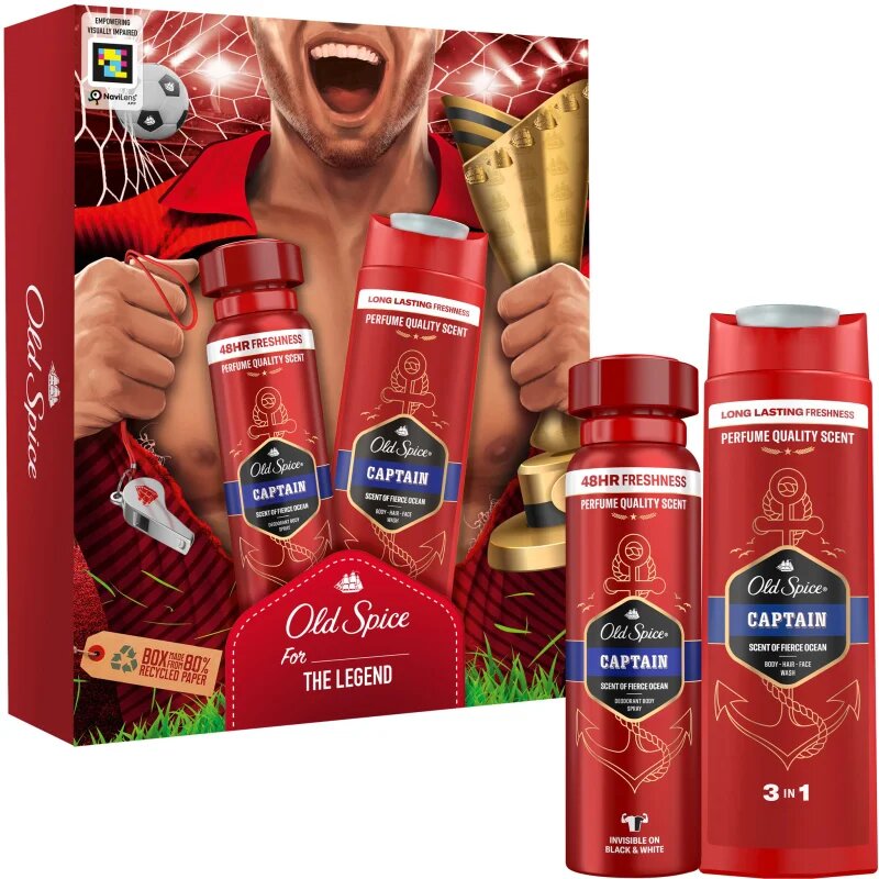 Old Spice Captain For The Legend darilni set za moške