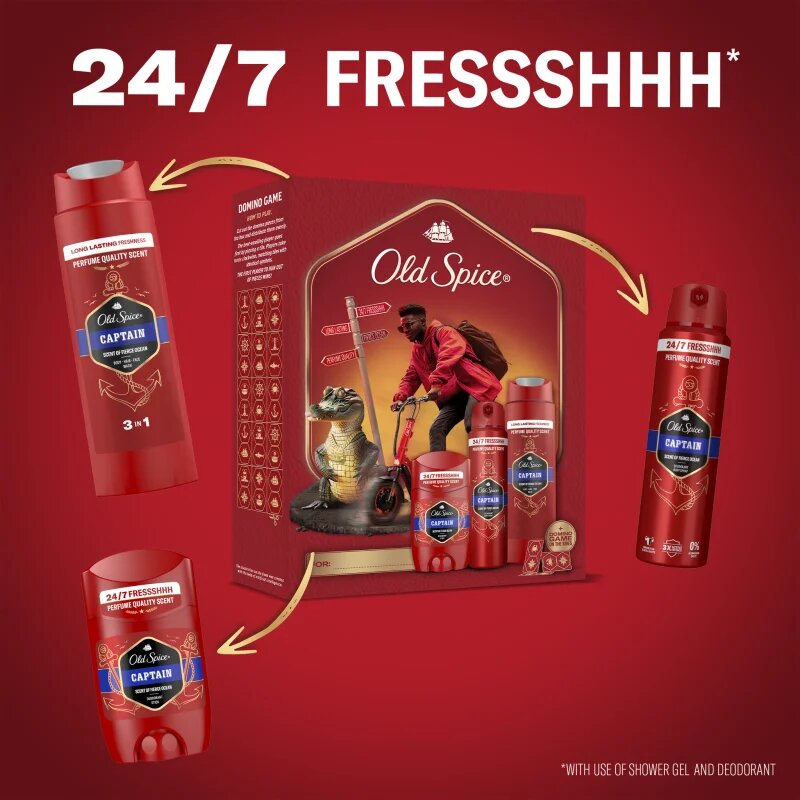 Old Spice Captain Gift Set darilni set za moške