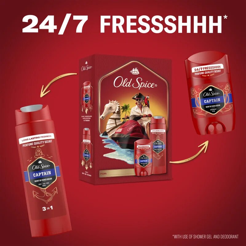Old Spice Captain Gift Set darilni set za moške