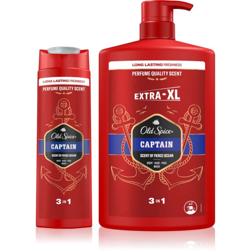 Old Spice Captain komplet za lase in telo za moške