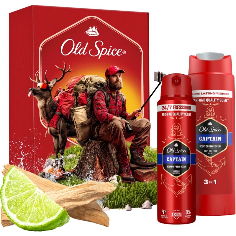 Old Spice Captain Outdoor Explorer darilni set