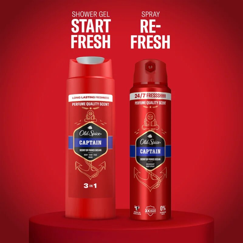 Old Spice Captain Outdoor Explorer darilni set