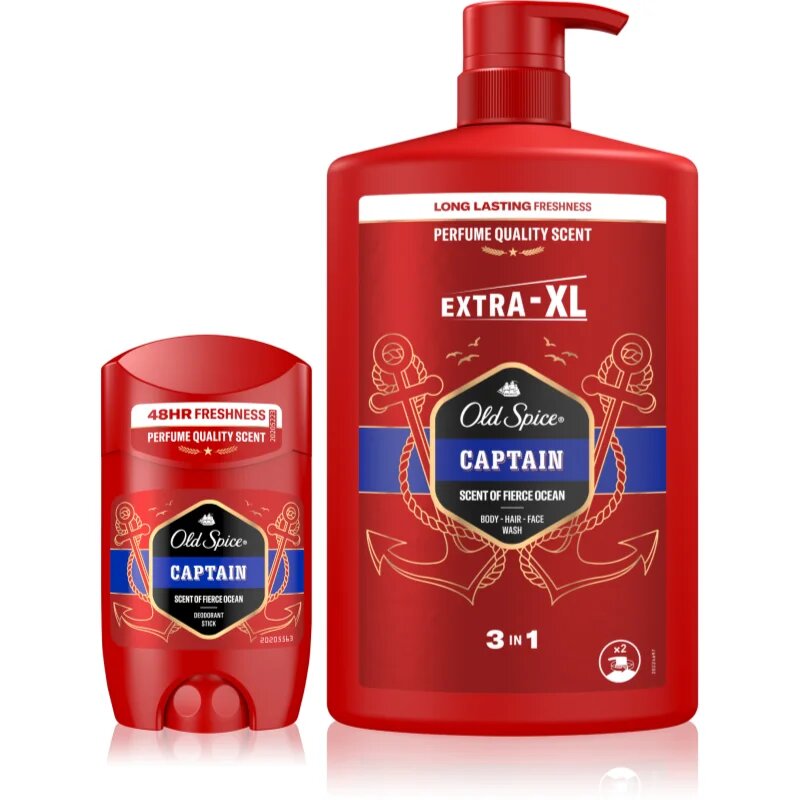 Old Spice Captain set za telo za moške