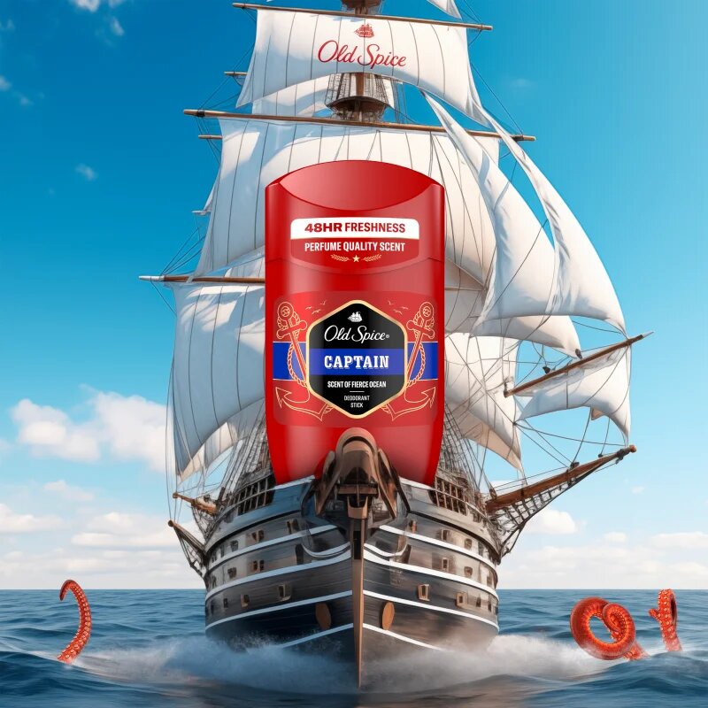 Old Spice Captain set za telo za moške