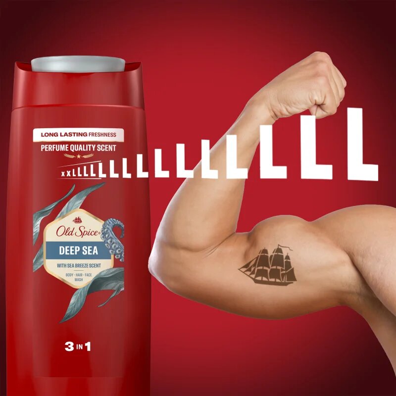 Old Spice Deep Sea gel za prhanje 675 ml