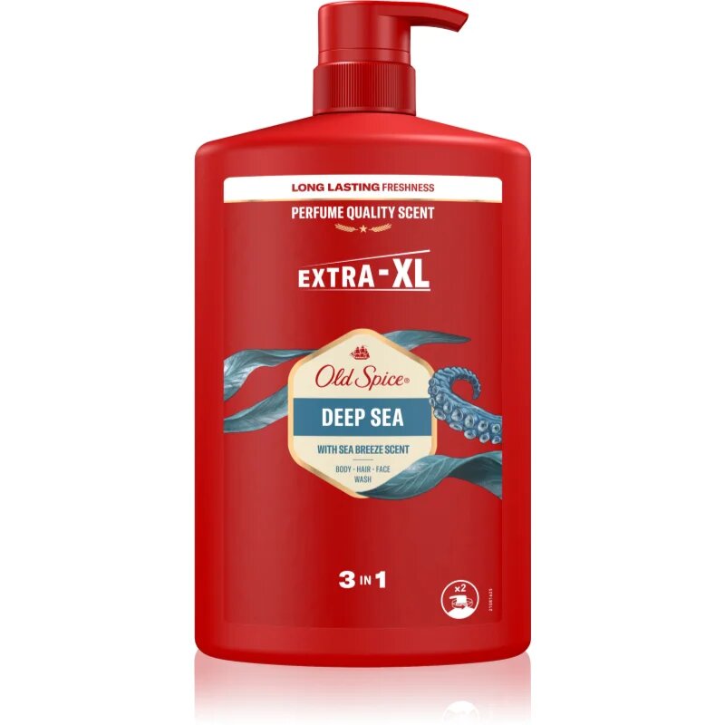 Old Spice Deep Sea gel za prhanje za moške 1000 ml