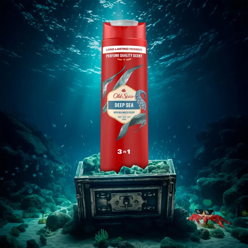 Old Spice Deep Sea gel za prhanje za moške 400 ml