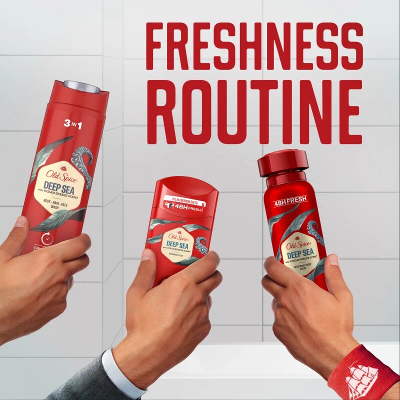Old Spice Deep Sea trdi deodorant za moške 50 ml