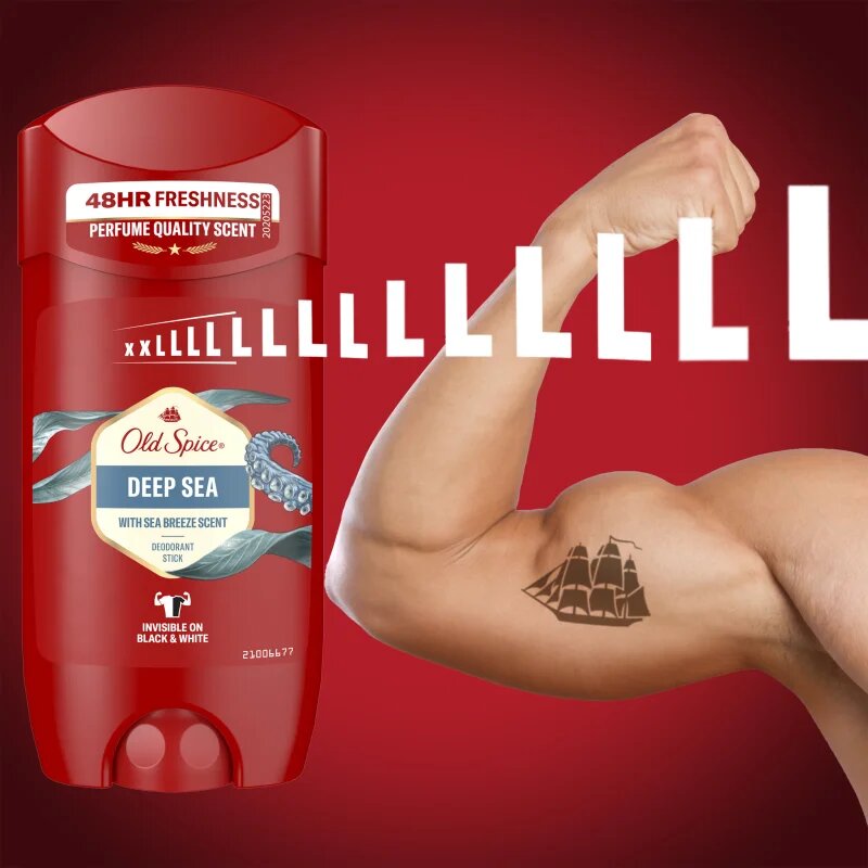 Old Spice Deep Sea trdi deodorant za moške 85 ml