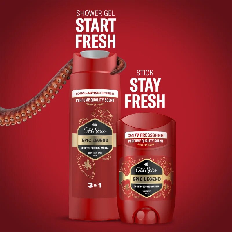 Old Spice Epic Legend Rockstar darilni set za moške