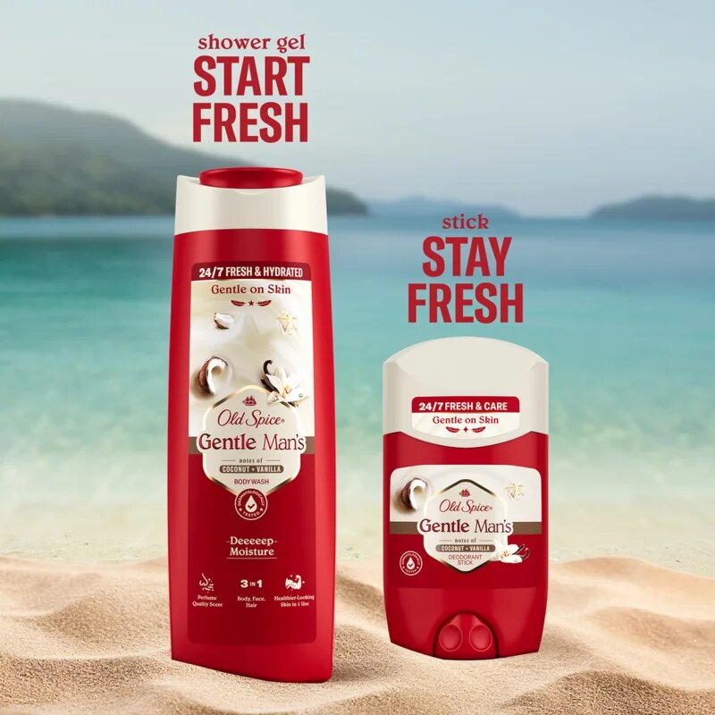 Old Spice Gentle Man's Coconut & Vanilla darilni set