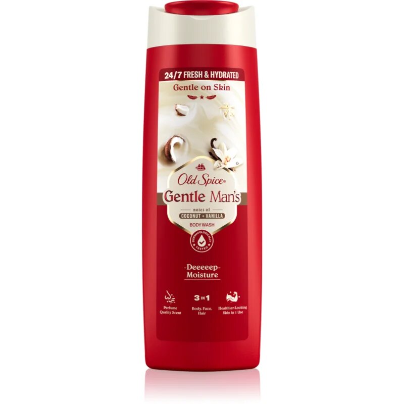 Old Spice Gentle Man's Coconut & Vanilla gel za prhanje 3v1 400 ml
