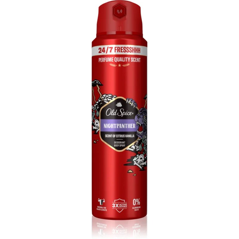 Old Spice Nightpanther deodorant in pršilo za telo za moške 200 ml
