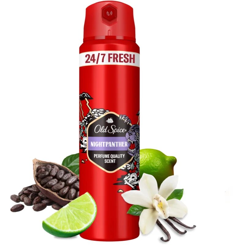 Old Spice Nightpanther deodorant in pršilo za telo za moške 200 ml