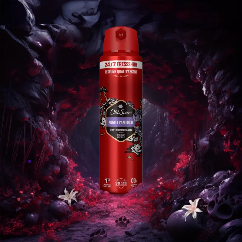 Old Spice Nightpanther deodorant in pršilo za telo za moške 200 ml