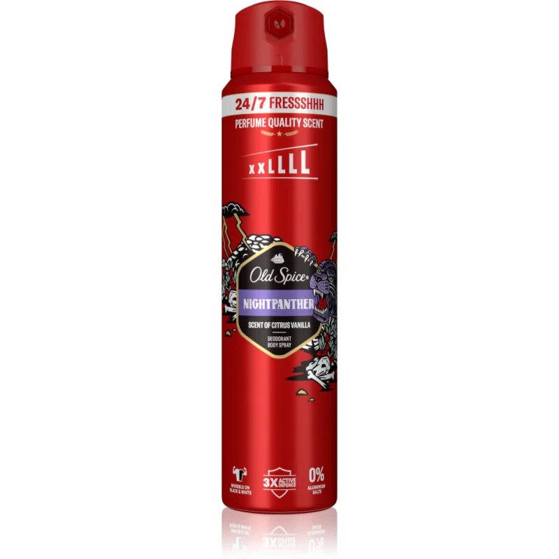 Old Spice Nightpanther deodorant in pršilo za telo za moške 250 ml