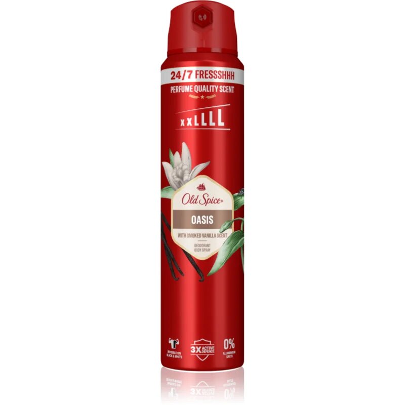 Old Spice Oasis deodorant v pršilu za moške 250 ml