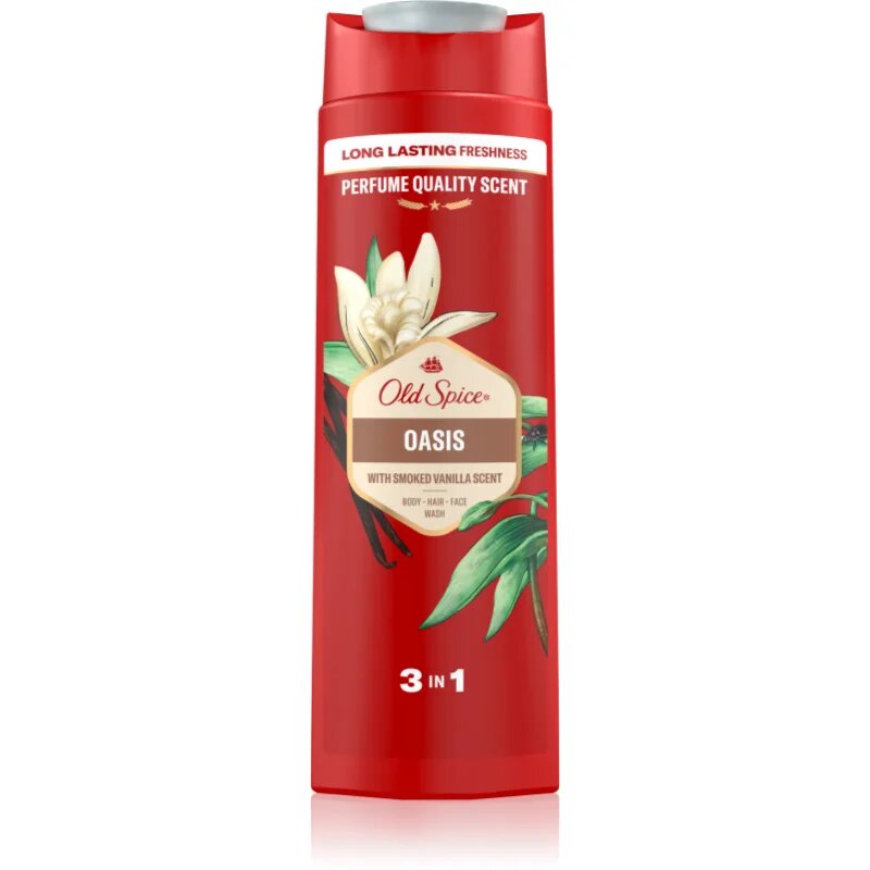 Old Spice Oasis gel za prhanje za moške 3v1 400 ml