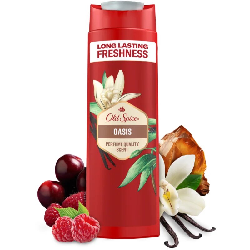 Old Spice Oasis gel za prhanje za moške 3v1 400 ml