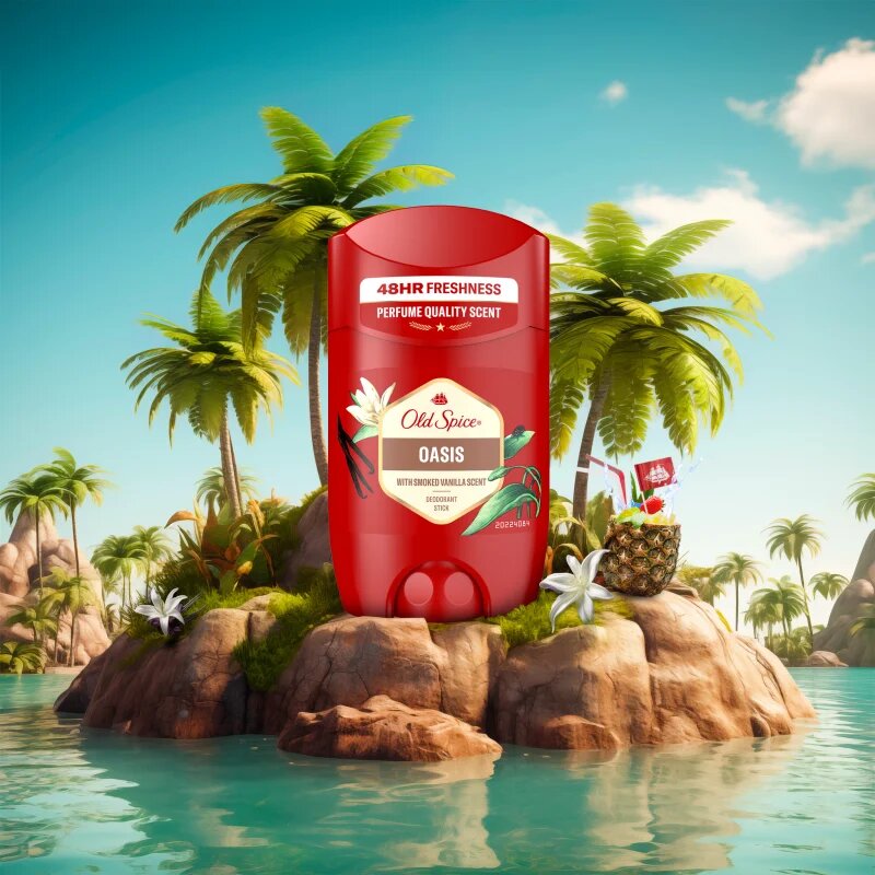 Old Spice Oasis trdi deodorant za moške 50 ml