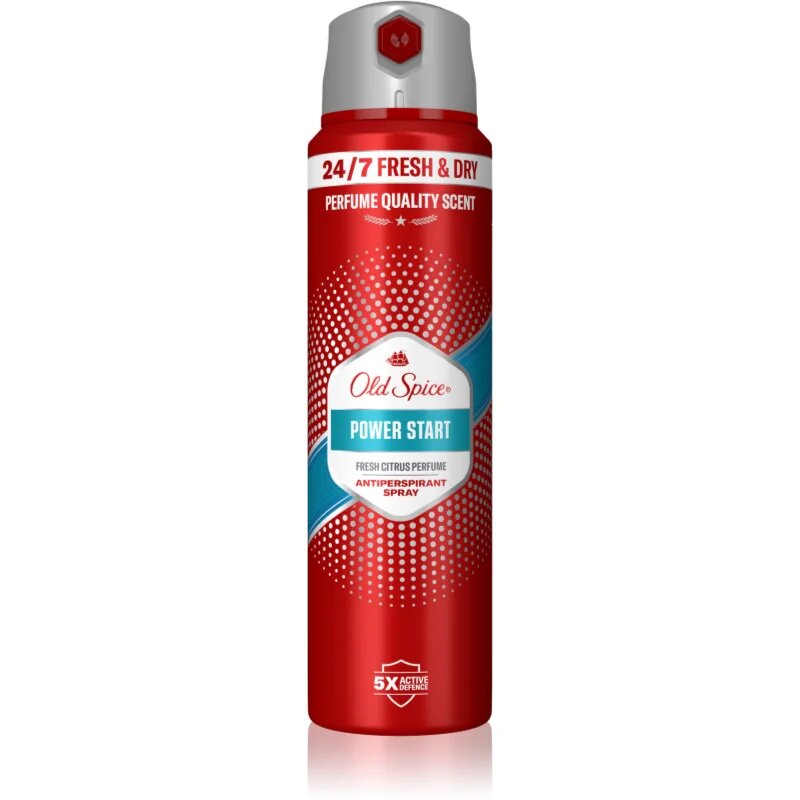 Old Spice Power Start antiperspirant v pršilu za moške 150 ml