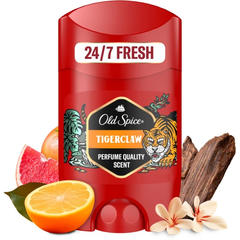 Old Spice Tigerclaw trdi deodorant za moške 65 ml