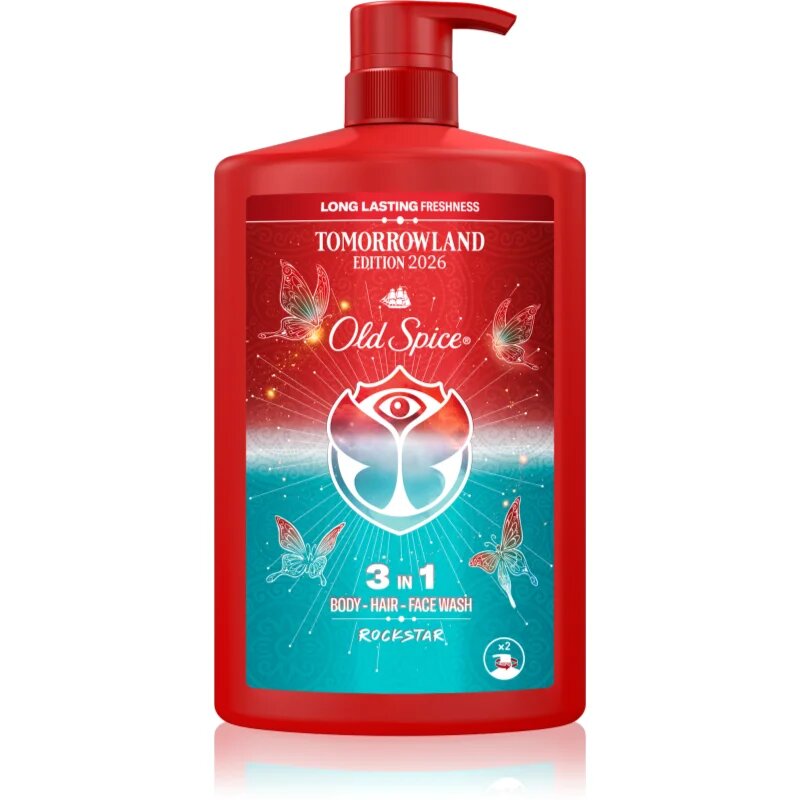 Old Spice Tomorrowland gel za prhanje za moške za obraz telo in lase 1000 ml