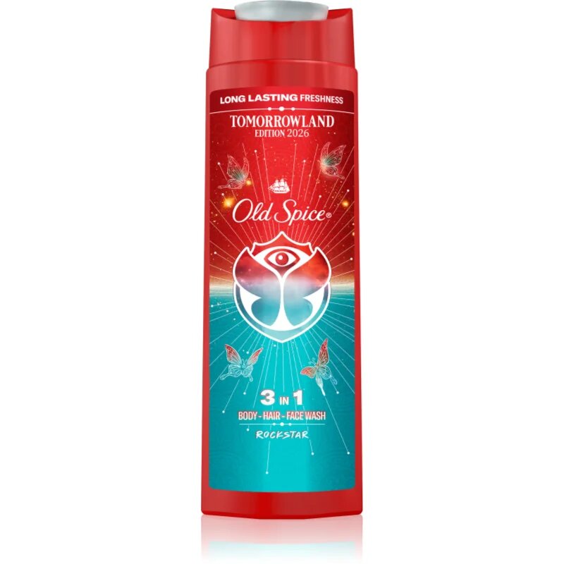 Old Spice Tomorrowland gel za prhanje za moške za obraz telo in lase 400 ml