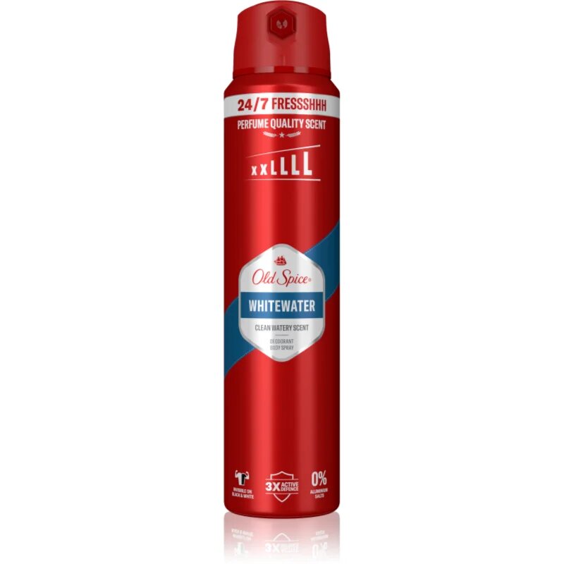 Old Spice Whitewater deodorant v pršilu za moške 250 ml