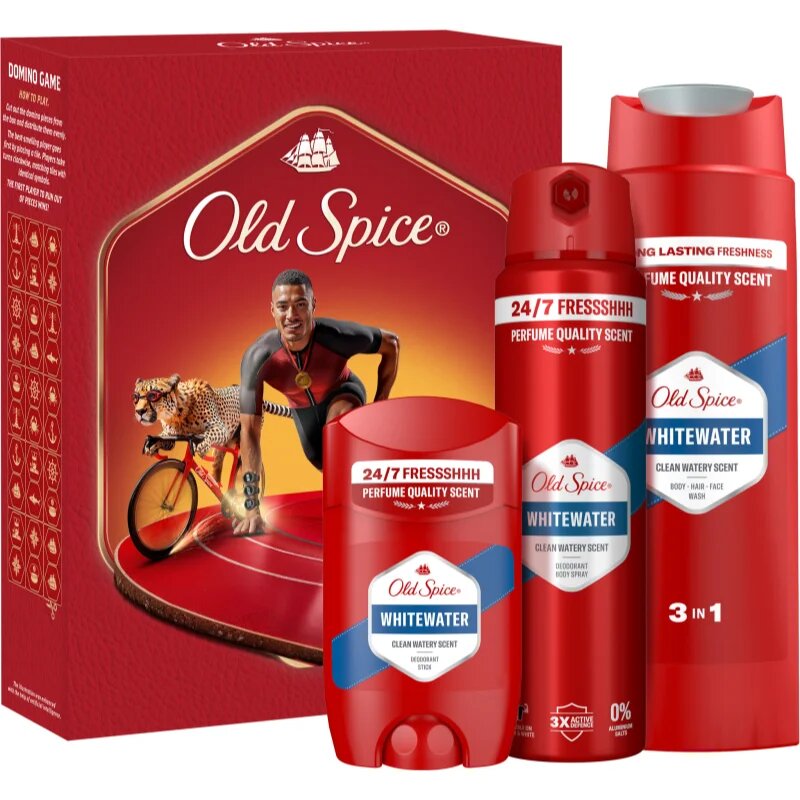 Old Spice Whitewater Ironman darilni set za moške