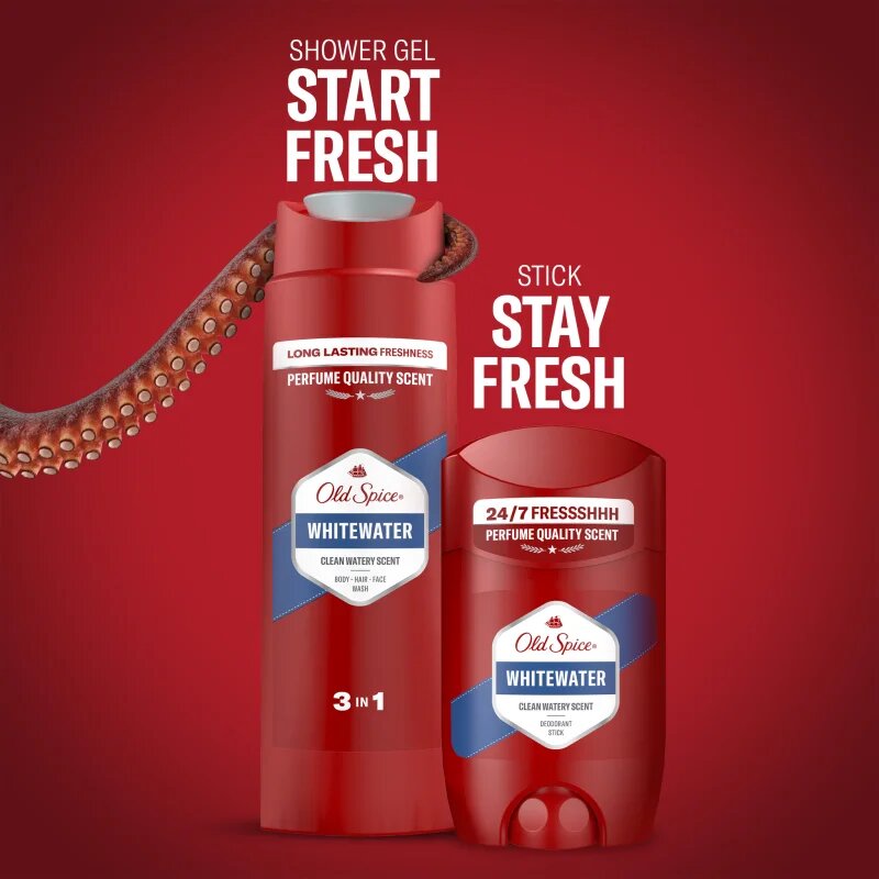Old Spice Whitewater Sports Fan darilni set za moške