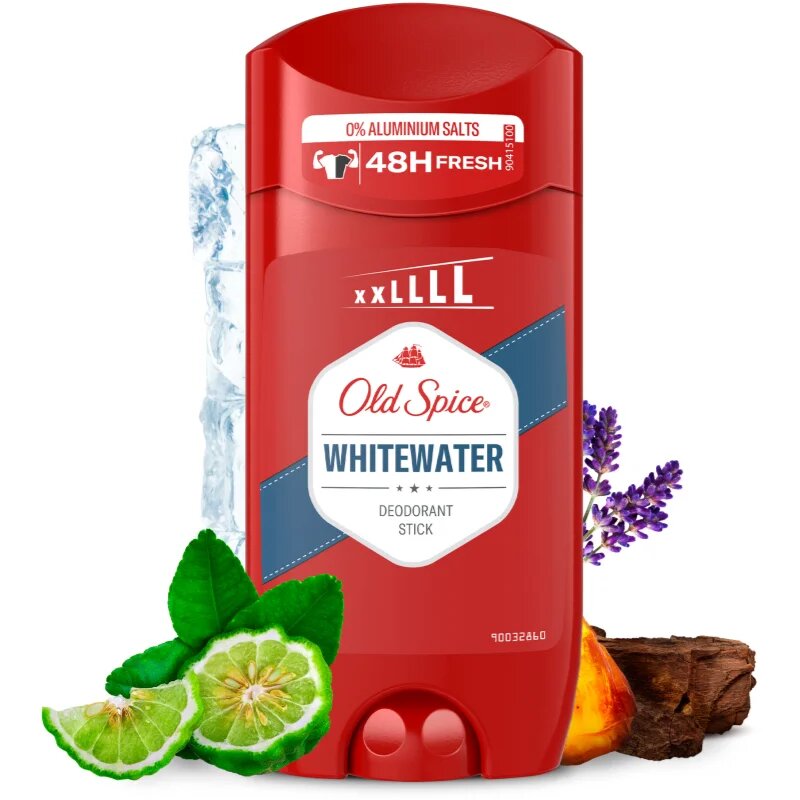 Old Spice Whitewater trdi deodorant za moške 85 ml