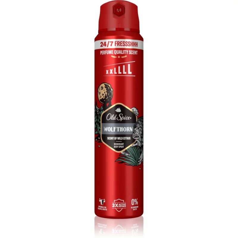 Old Spice Wolfthorn deodorant v pršilu za moške 250 ml