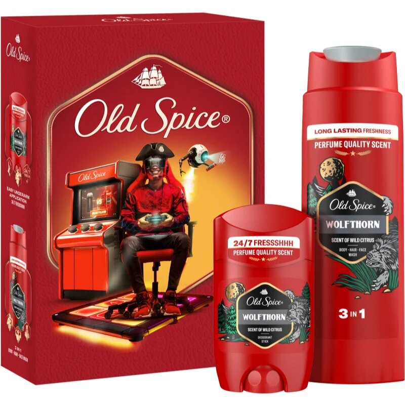 Old Spice Wolfthorn Gamer darilni set
